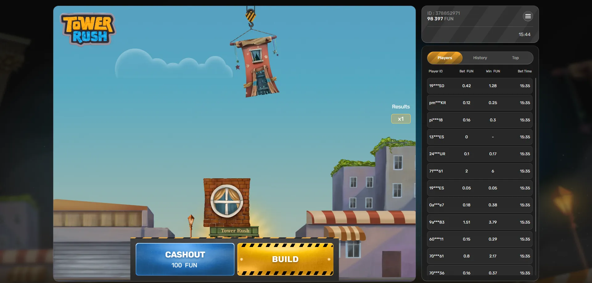 طوابق مكافآت tower rush &mdash; Frozen وTemple وTriple Build